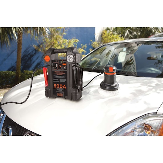 Arrancador Auxiliar para Autos 500Amp